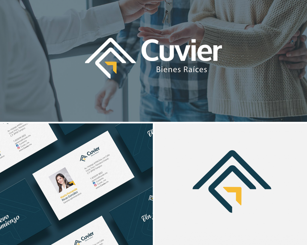 Proyecto de Branding de Cuvier Imagen para el artículo sobre branding inmobiliario